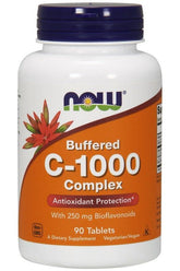 NOW Foods - Vitamin C-1000 Complex - Buffered with 250mg Bioflavonoids - Nutri.se